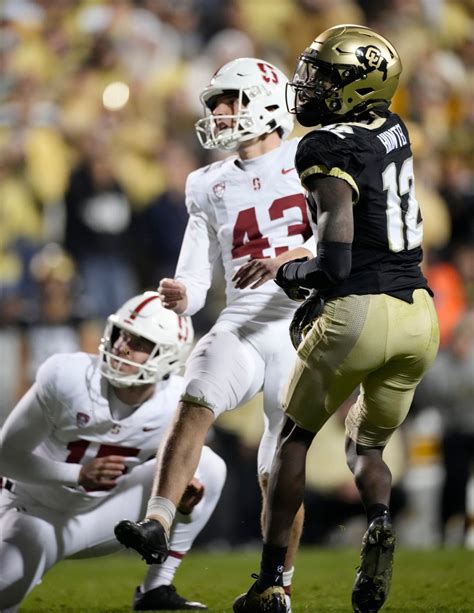 Stanford rallies from 29-point deficit, beats Colorado 46-43 in 2nd overtime on Karty field goal